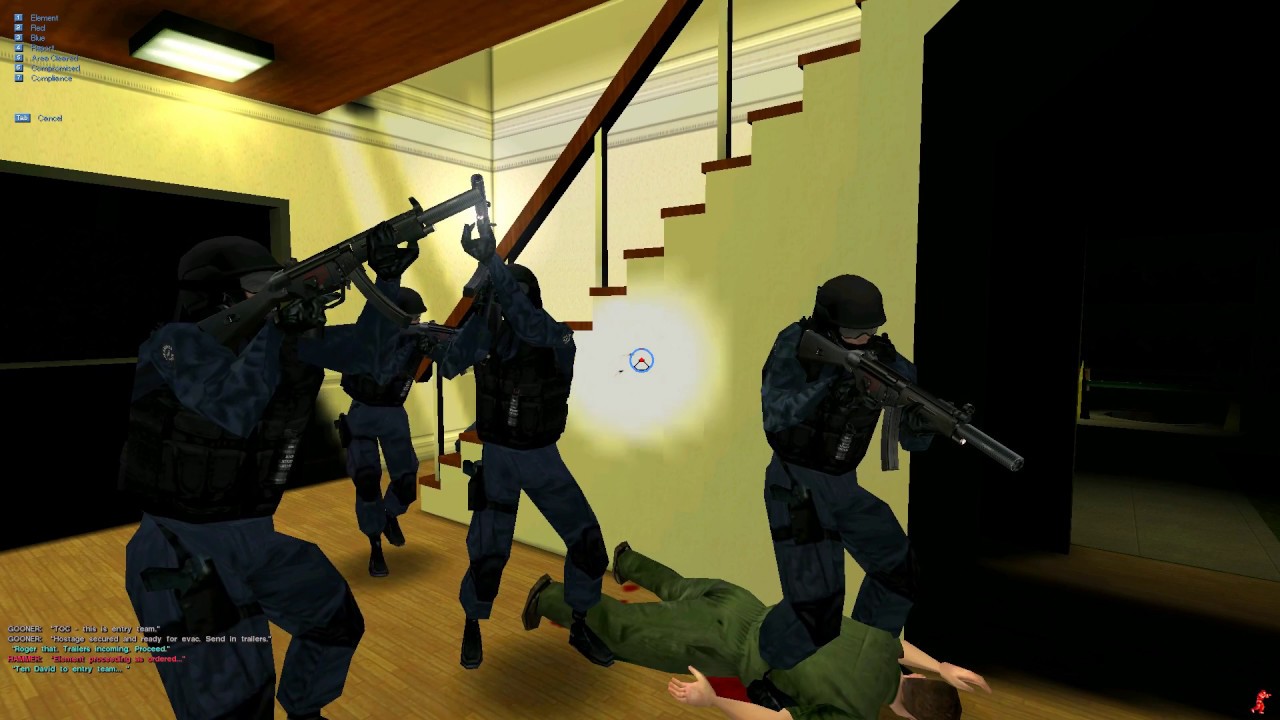 Screenshot di SWAT 3