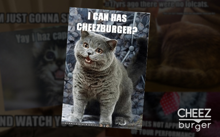 I can has Cheezburger
