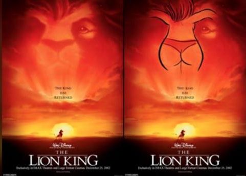 il re leone messaggi subliminali disney