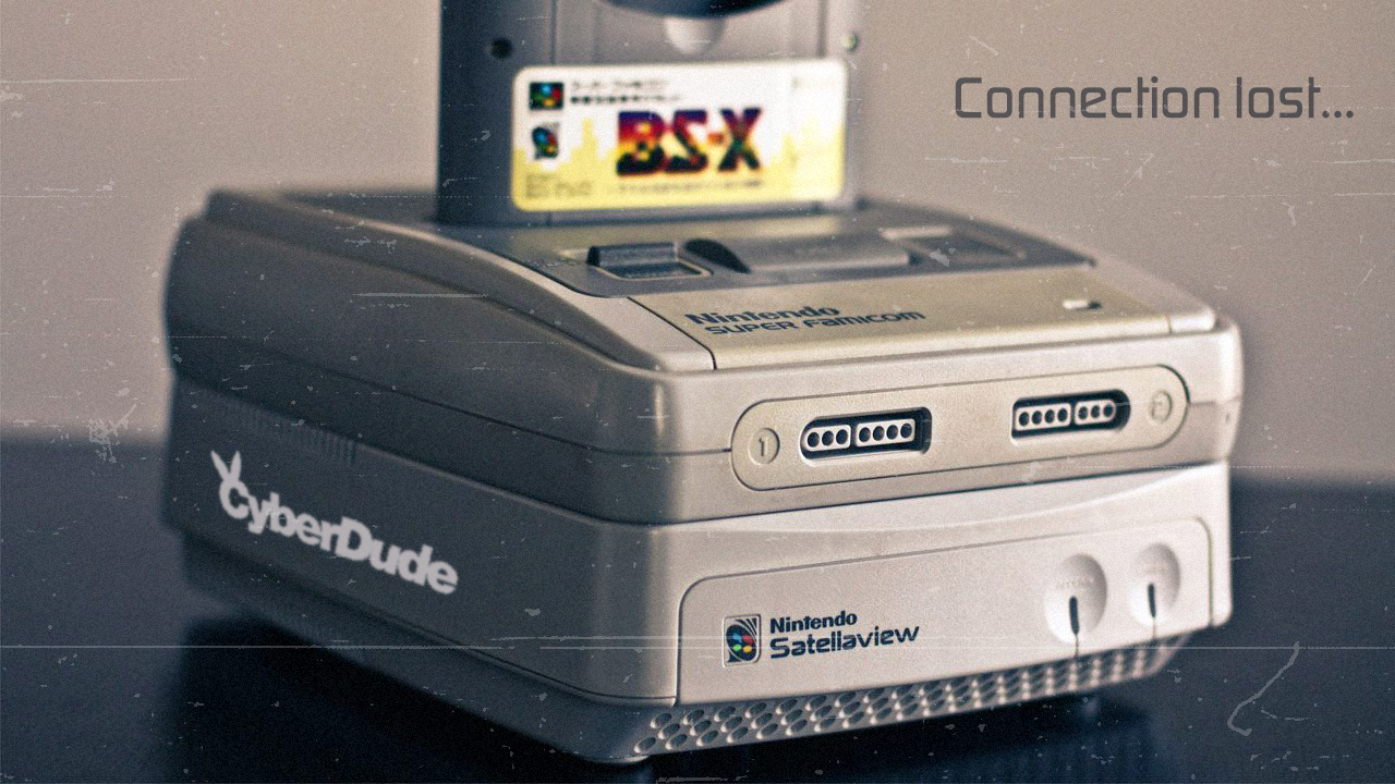 Satellaview - Connection lost...